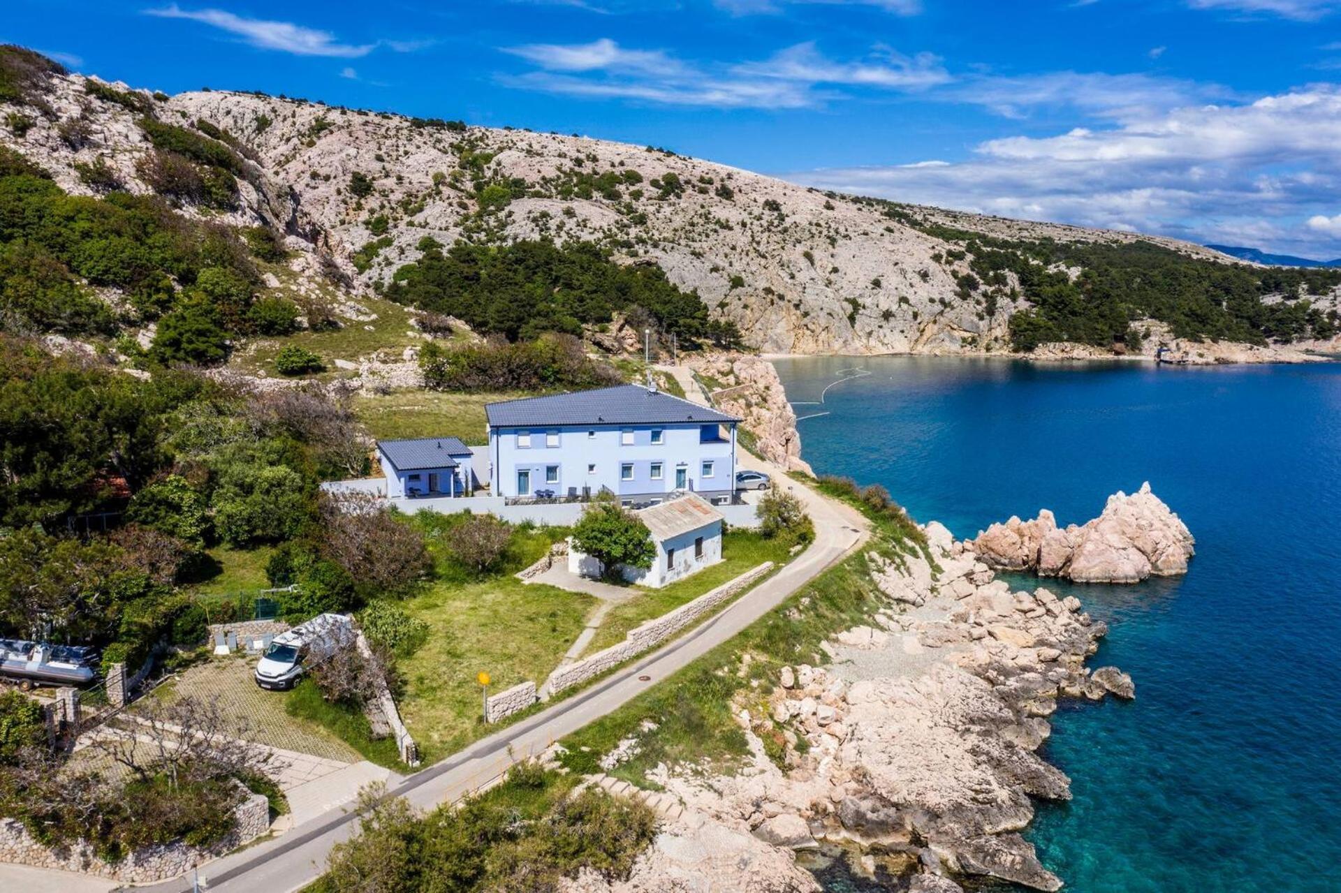 House Lavanda - Kricin, Underground Level Apartment Baška Kültér fotó