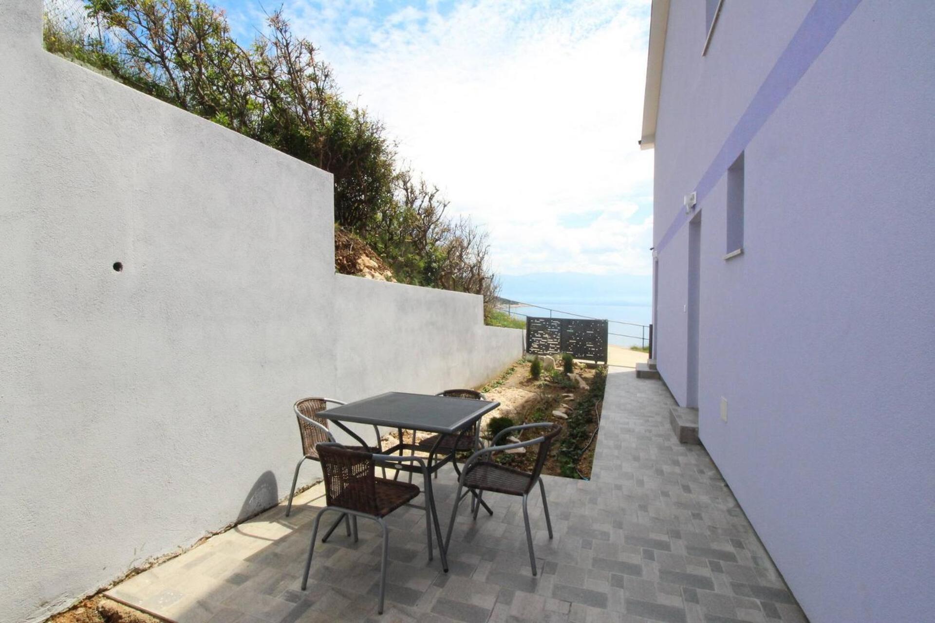 House Lavanda - Kricin, Underground Level Apartment Baška Kültér fotó